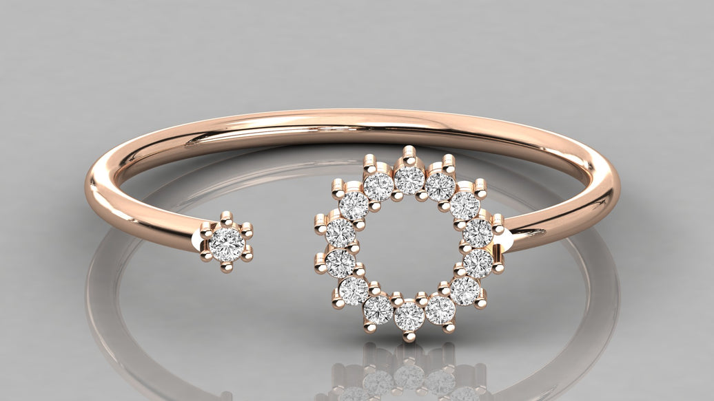 Emma - Anillo con Diamante