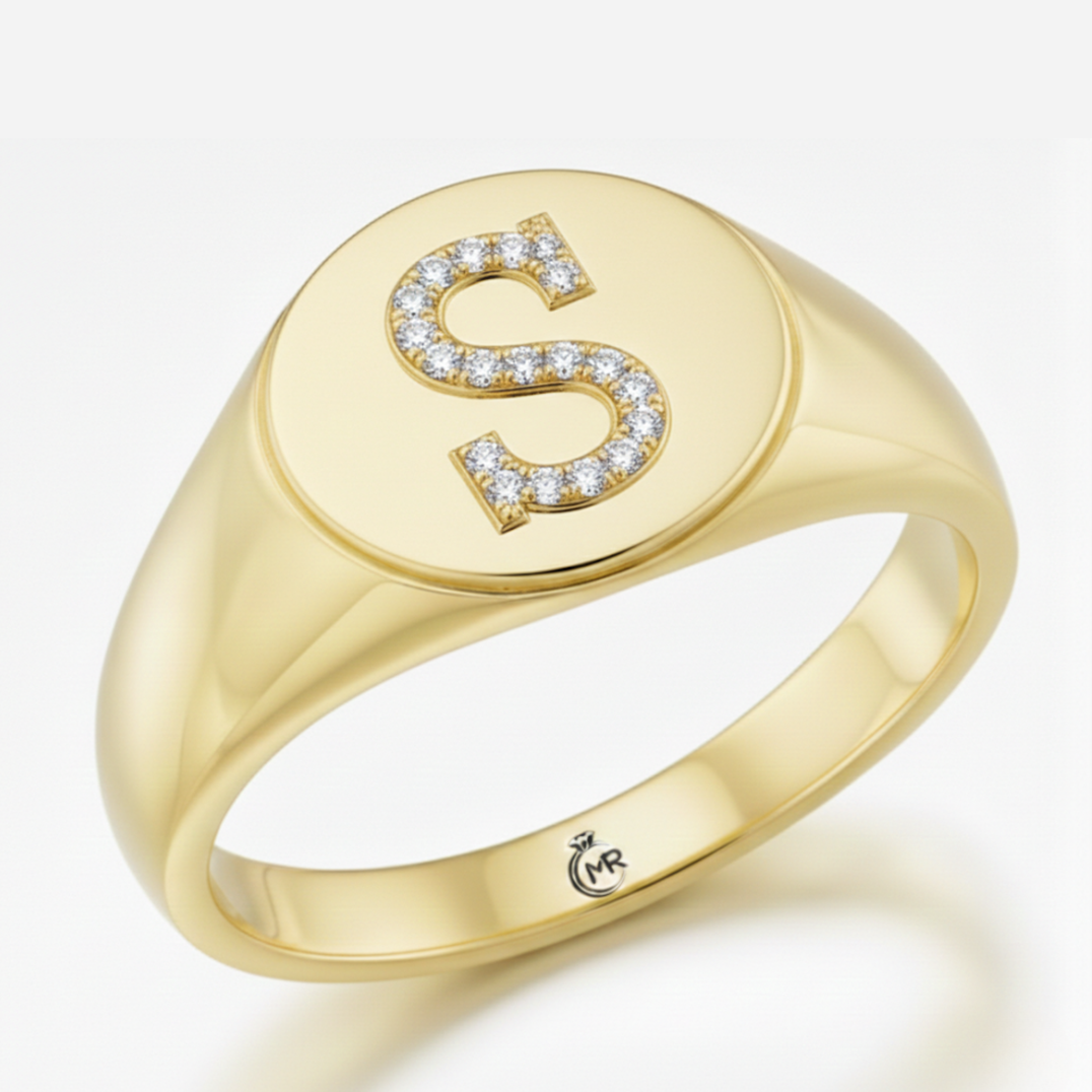 Coleccion Iniciales Anillos