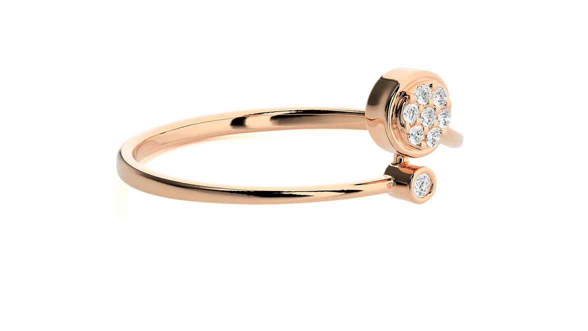 Mia - Anillo de Diamantes