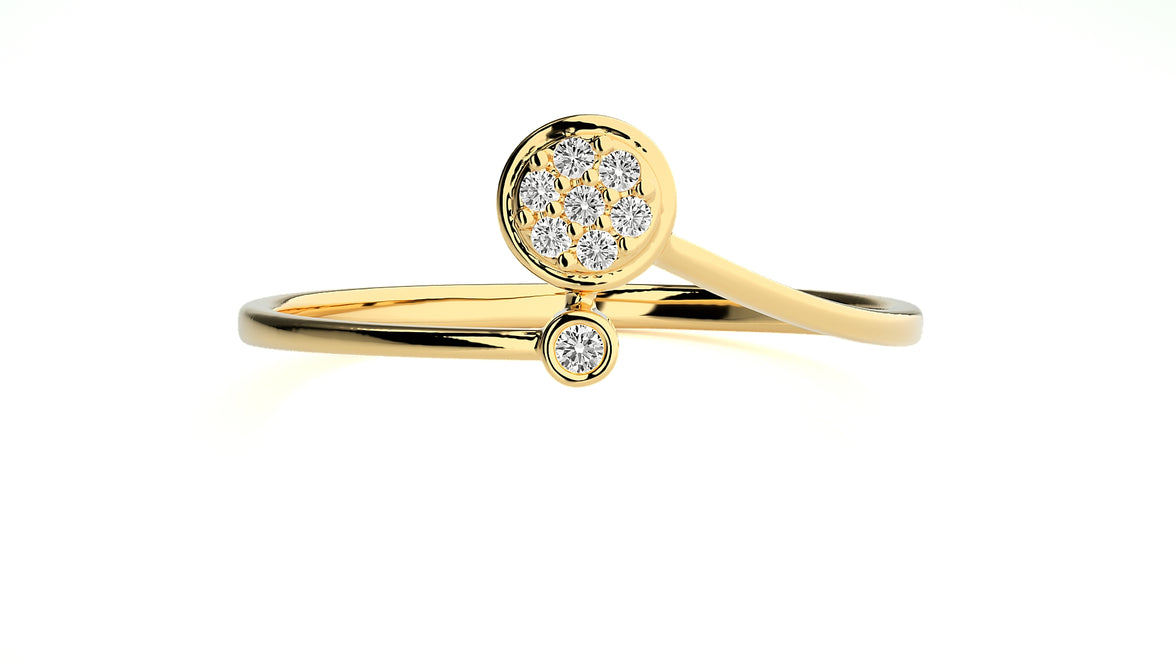 Mia - Anillo de Diamantes