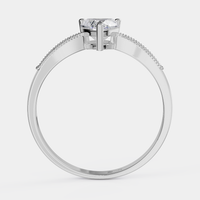 טבעת אירוסין לב יהלום – Abundancia