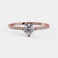 טבעת אירוסין עדינה יהלום – Cielo