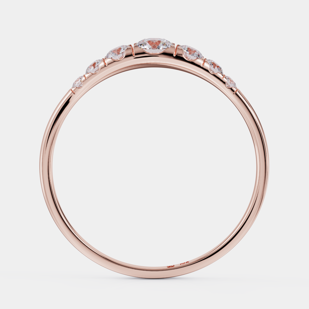 Anillo con diamante - Alma