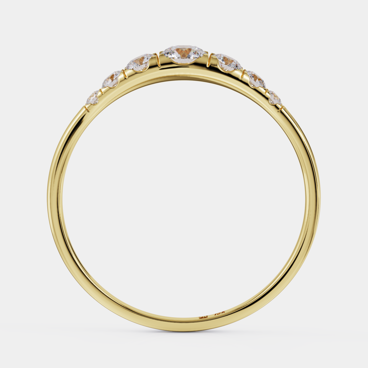 Anillo con diamante - Alma