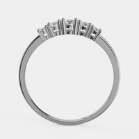 טבעת שורה יהלומים - Sendero Estelar