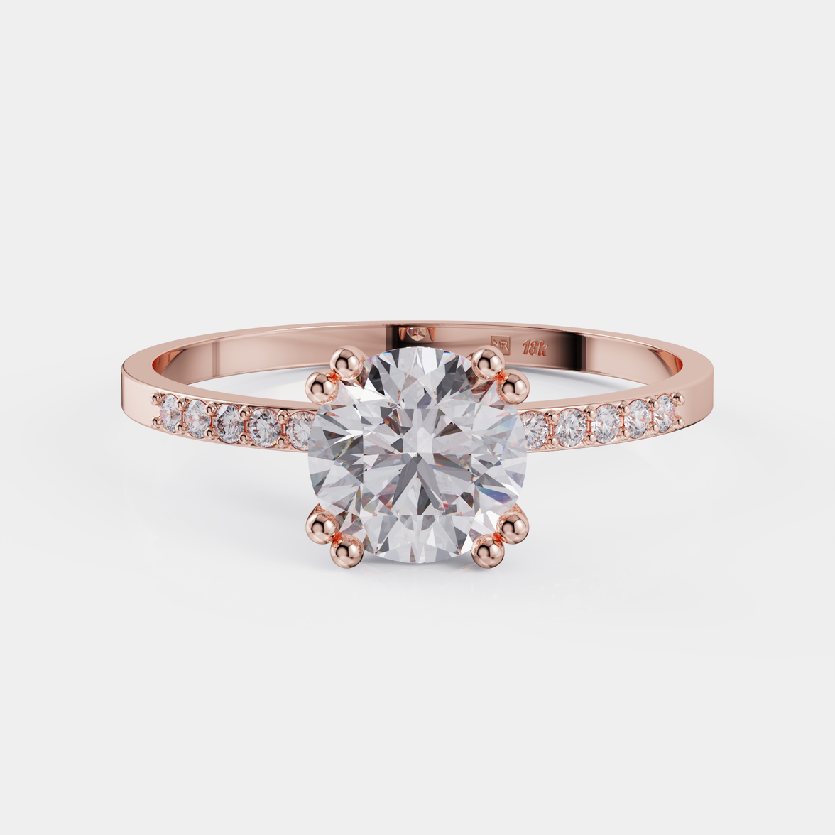 טבעת אירוסין יהלום 1 קראט  - Estrella