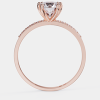 טבעת אירוסין יהלום 1 קראט  - Estrella