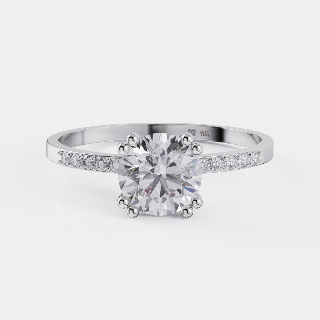 טבעת אירוסין יהלום 1 קראט  - Estrella