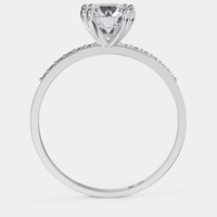 טבעת אירוסין יהלום 1 קראט  - Estrella