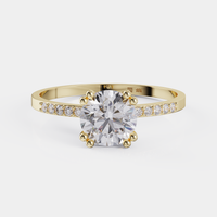 טבעת אירוסין יהלום 1 קראט  - Estrella