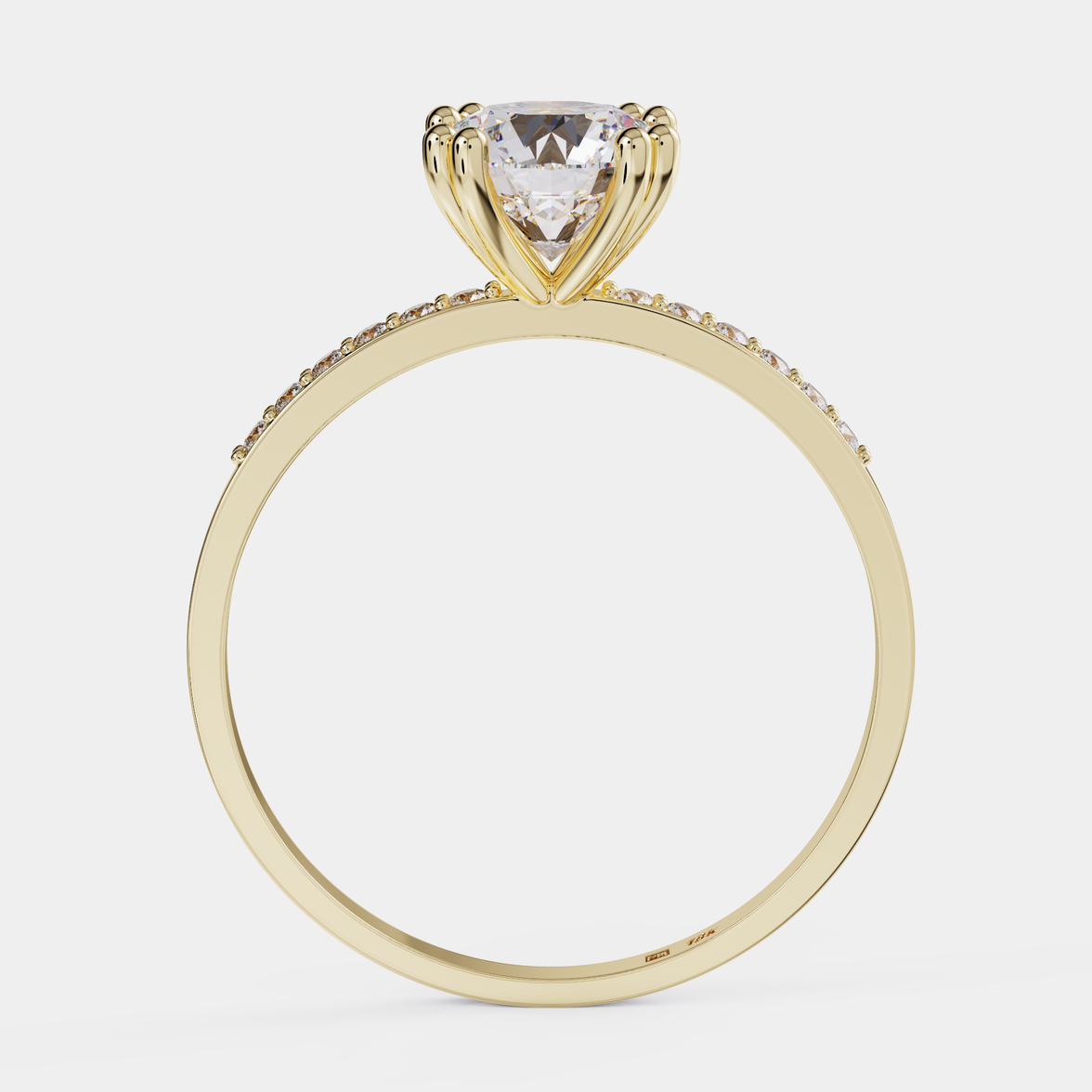 טבעת אירוסין יהלום 1 קראט  - Estrella