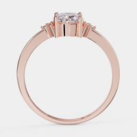 טבעת אירוסין יהלום אובל 1.25 קראט - Enigma