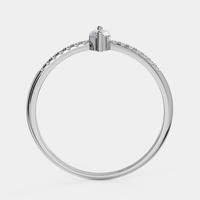 טבעת אירוסין יהלום מרקיזה - Marquise