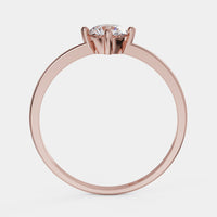 Anillo de Compromiso Solitario - Rocio