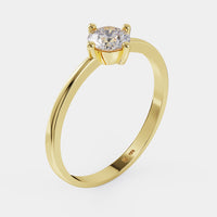 Anillo de Compromiso Solitario - Rocio