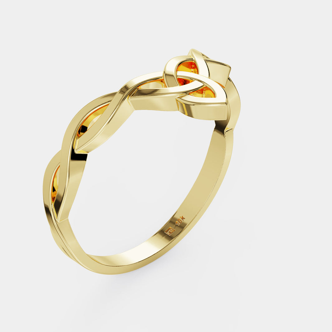 Anillo de Compromiso - Triqueta