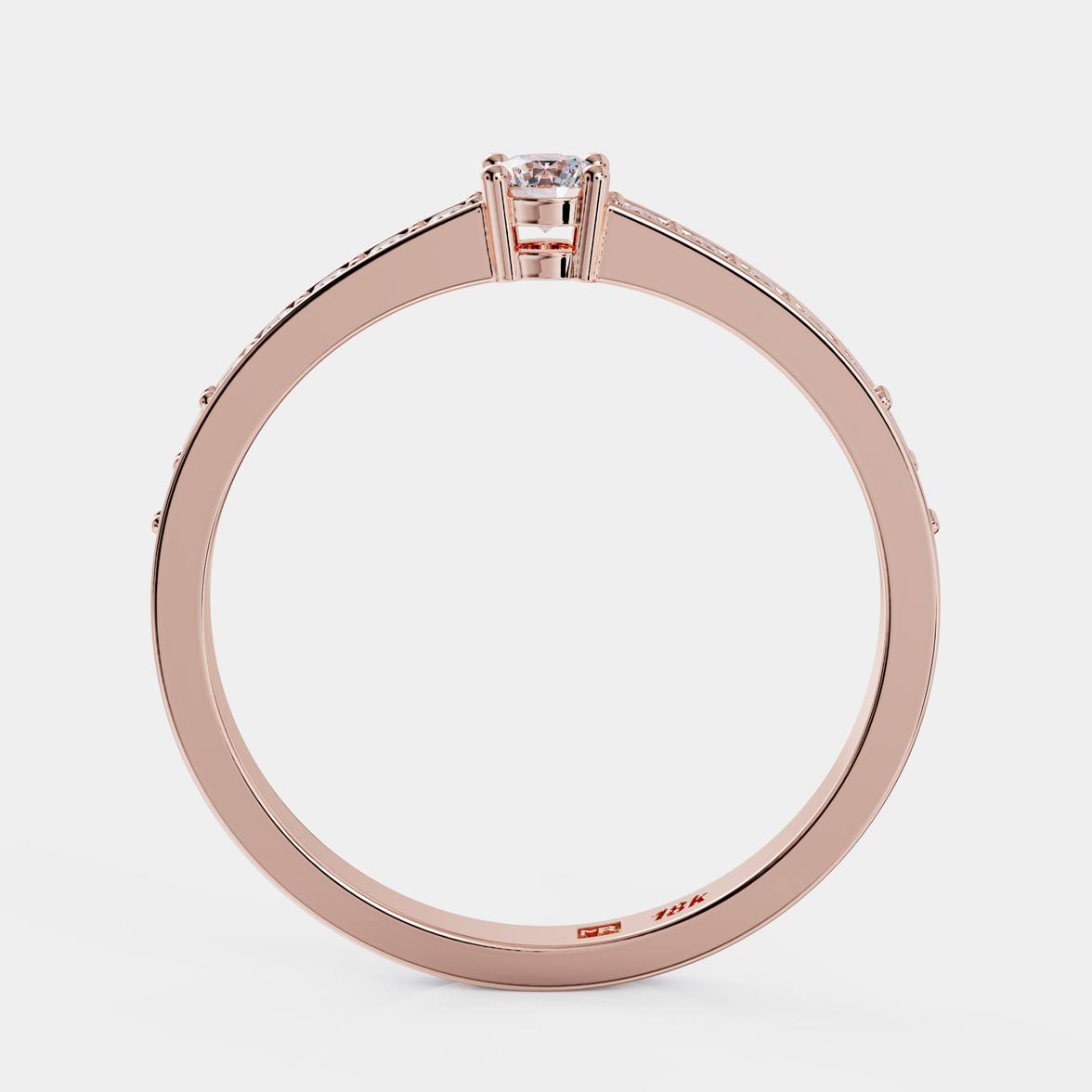 טבעות אירוסין יהלום  - Eterno