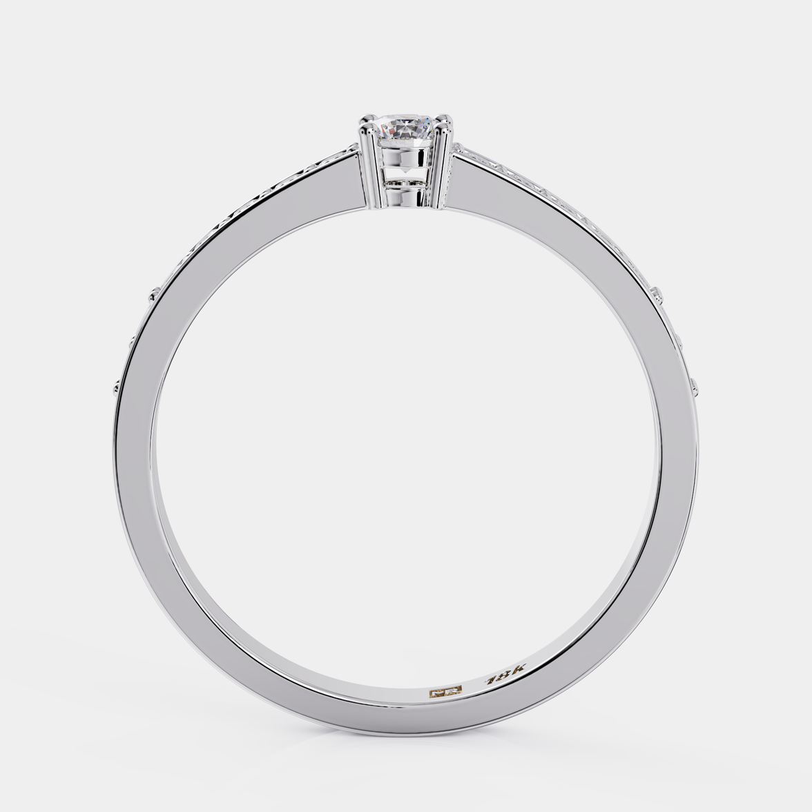 טבעות אירוסין יהלום  - Eterno