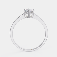 טבעת אירוסין יהלום סוליטר  - Puro Anhelo