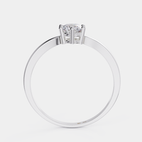 טבעת אירוסין יהלום סוליטר  - Sexto Poder